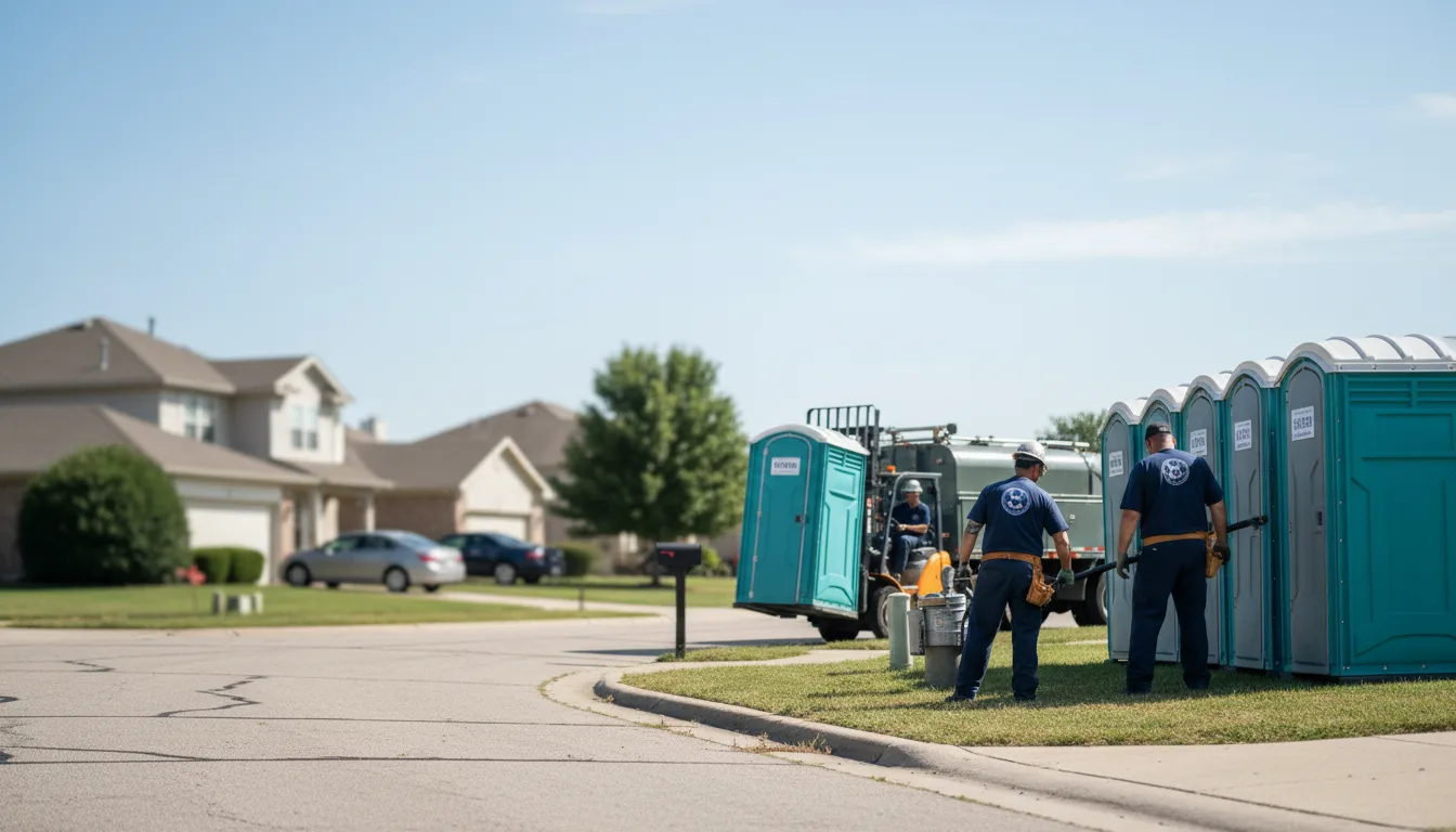 Porta Potty Rental in Melcher Dallas, IA near me